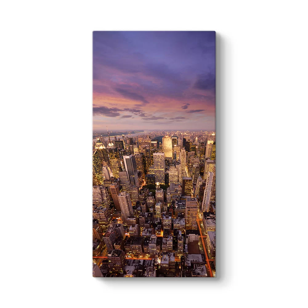 New York Skyline Tablosu - Model 7